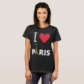 Idée Cadeau Voyage: I Love Paris, Psg, France Tシャツ (正面フル)