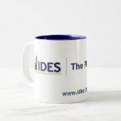 IDESのコーヒー・マグ ツートーンマグカップ (正面左)