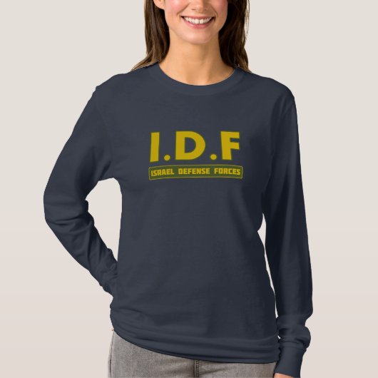 IDFイスラエル国防軍3はcolorize Tシャツ (正面)