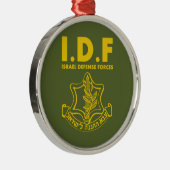 IDFイスラエル国防軍 – ENG メタルオーナメント (右)