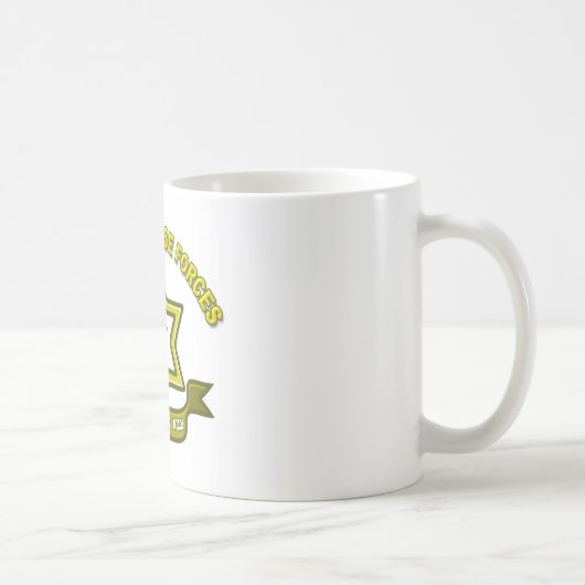 IDF -イスラエル国防軍の記章 コーヒーマグカップ (右)