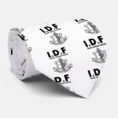 IDF イスラエル国防軍 - 英語 ネクタイ (ロール)