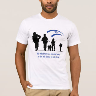 IDF: 神の強力な軍隊 Tシャツ