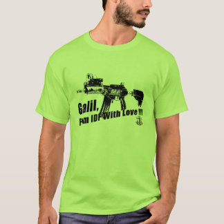 IDF Galilの自動銃 Tシャツ