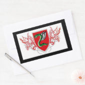 IDF Paratrooperステッカー 長方形シール (封筒)