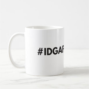 #IDGAFのマグ コーヒーマグカップ