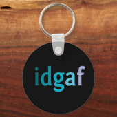 IDGAFバージョン情報鍵 キーホルダー (正面)