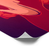 IDGAF引用文ことわざプンプニーおもしろいアーポップ・アートのト ポスター (角)