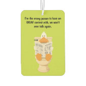 IDGAF  カーエアーフレッシュナー (裏面)