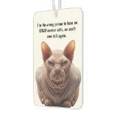 IDGAF  カーエアーフレッシュナー (左)