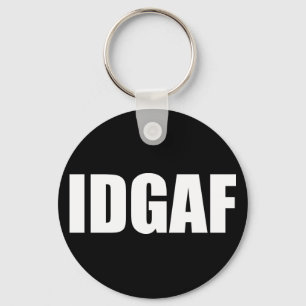 IDGAF キーホルダー
