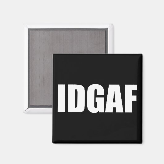 IDGAF マグネット (正面/裏面)