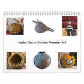 IDGS Member Gourd Art 2026 Calendar カレンダー (カバー)