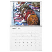 IDGS Member Gourd Art 2026 Calendar カレンダー (1月 2026)