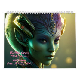 IDHHBグループ14画像14アーティスト2024カレンダー カレンダー