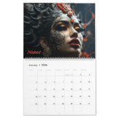 IDHHBグループ14画像14アーティスト2024カレンダー カレンダー (1月 2026)