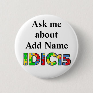 IDIC15は私に尋ねますボタンはカスタマイズ 缶バッジ