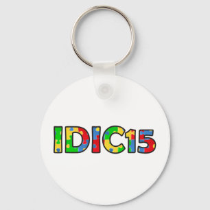 IDIC15キーチェーン多彩パズル キーホルダー