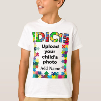 IDIC15子供のワイシャツのパズルフレームはカスタマイズ Tシャツ