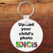 IDIC15 Keychainはカスタマイズ キーホルダー (正面)