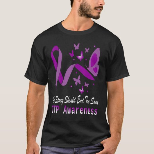 Idiopathic Thrombocytopenic Purpura ITP Awareness  Tシャツ (正面)