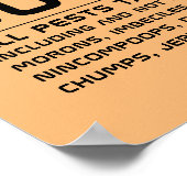 Idiot Buster ポスター (角)