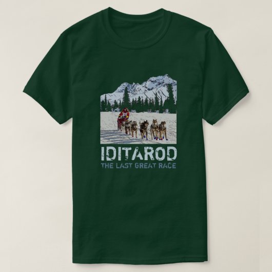 IDITAROD Tシャツ (デザイン正面)