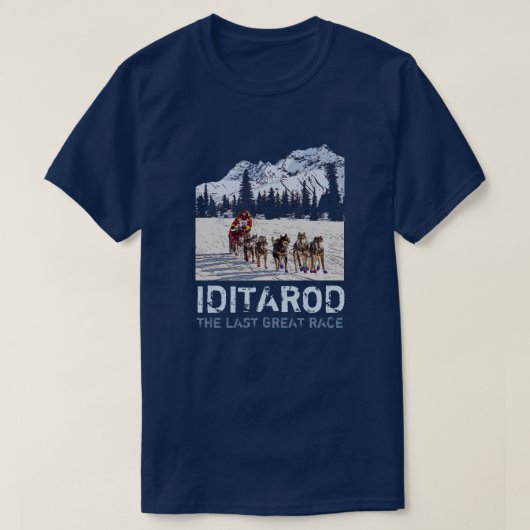 IDITAROD Tシャツ (デザイン正面)