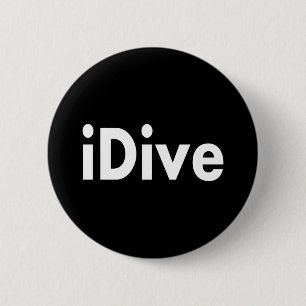 iDive 缶バッジ