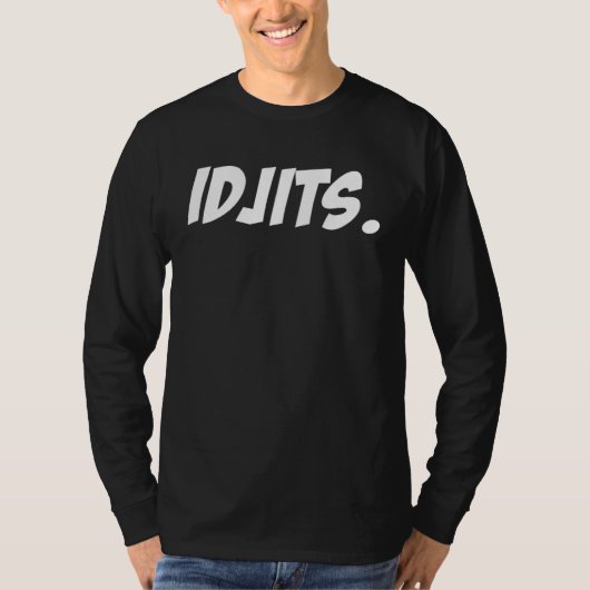 Idjits サザンスラング tシャツ (正面)