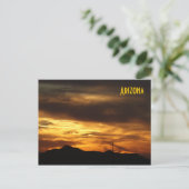 IDKPアリゾナのサンセットポストカード ポストカード (スタンド正面)