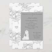 IDO，アイドルデザイン 招待状 (正面/裏面)