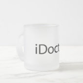 iDoctor フロストグラスマグカップ (正面左)