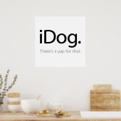 iDog - ヤップに答えあり ポスター (キッチン)