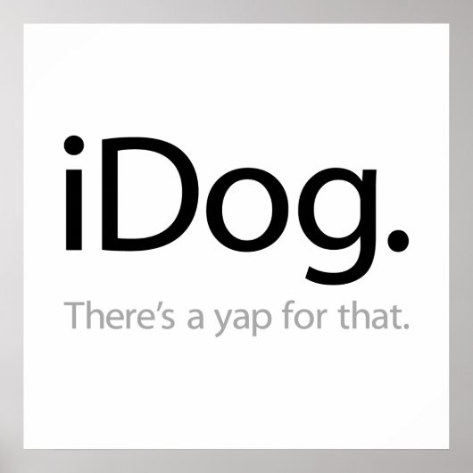 iDog - ヤップに答えあり ポスター (正面)