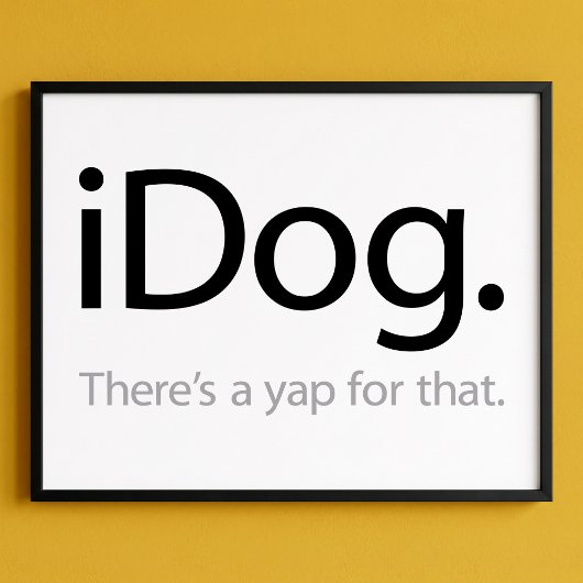 iDog - ヤップに答えあり ポスター