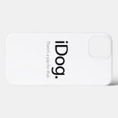 iDog - ヤップに答えあり Case-Mate iPhoneケース (裏面 (横))