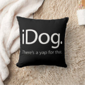 iDog-white.ai クッション (ブランケット)