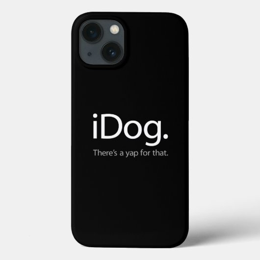 iDog - Yapで解決 カスタムiPhoneケース Case-Mate iPhoneケース (裏面)