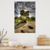 Idol Rock HDR低設定ポスター ポスター (キッチン)