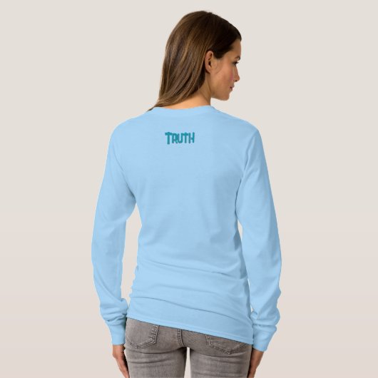 Idolatry003b長袖シャツ Tシャツ (裏面フル)