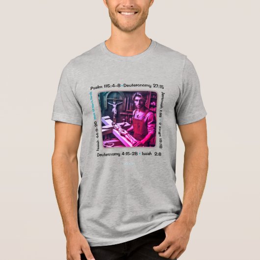 Idolatry 002b Tシャツトリブレンドシャツ トライブレンドＴシャツ (正面)