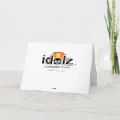 Idolz Betzの挨拶状 カード (裏面)
