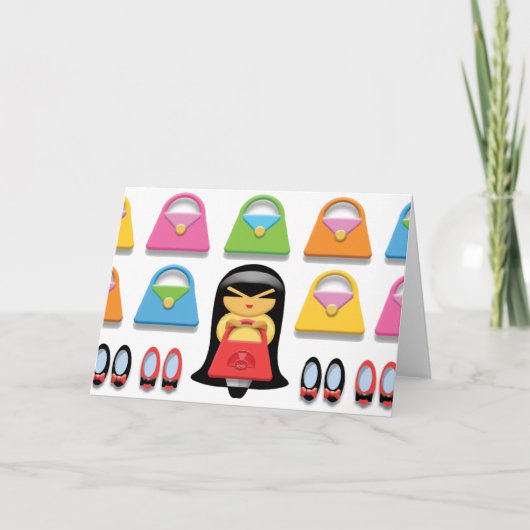 Idolz Roの挨拶状 カード (正面)