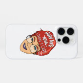 iDon'tCare iPhone カバー (裏面横)
