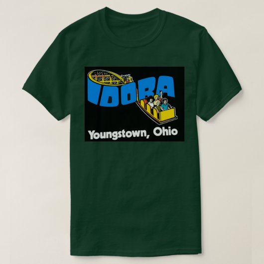 IDORA PARK -- YOUNGSTOWN, OH  Tシャツ (デザイン正面)