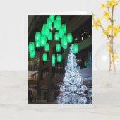 "IDSセンタのクリスマス・デコレーション" クリスマスカード カード (黄色い花)