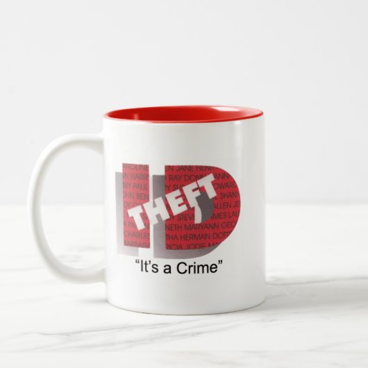 idtheftのコーヒーカップ ツートーンマグカップ (左)