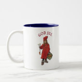 IdunaとしてカールラーションBritaは神7月を言います ツートーンマグカップ (左)