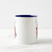 IdunaとしてカールラーションBritaは神7月を言います ツートーンマグカップ (中央)
